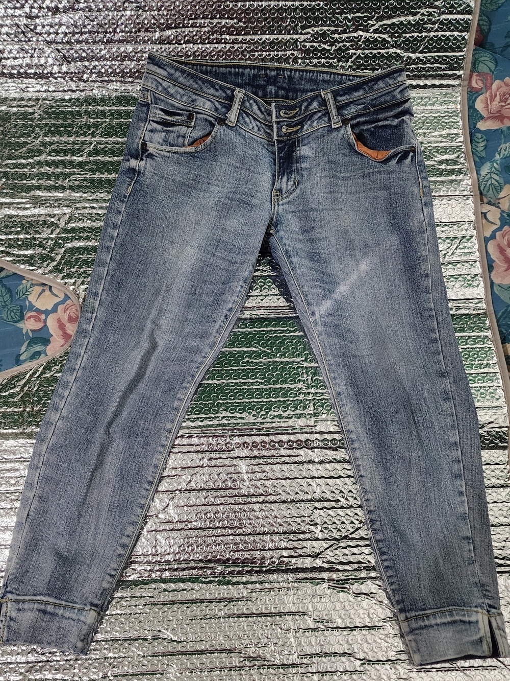 Jag Jeans Light Blue Washed Boyfriend Jeans